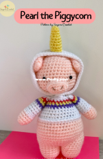 Sayens Crochet  - Valentina Lopez Brito - Pearl the Piggycorn
