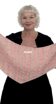 Sprinkles Shawl by Ambah O'Brien