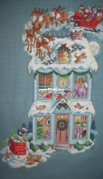 The Night Before Christmas stocking