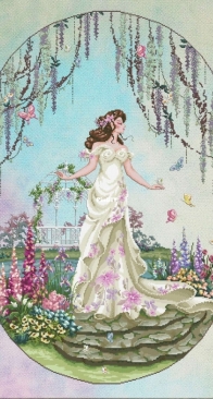 Bella Filipina Cross Stitch Designs - BF061 - Lady Antheia