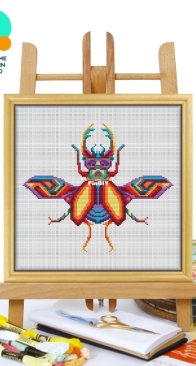 Awesome Pattern Studio - CS1283 - Mandala Bug XSD