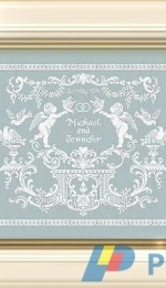 Ellen Maurer Stroh EMS 098 White Wedding PCS