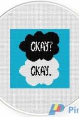Daily Cross Stitch - Okay