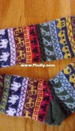 Motivation Socks by contrabas knits-English,German,Dutch-Free