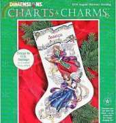 Dimensions 8534 Angelic Harmony Stocking