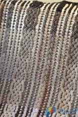 Noelle Stiles - Gradient Cable Afghan