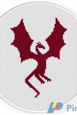 Daily Cross Stitch - Dragon Flight