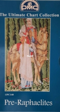 DMC PC140 Ultimate Chart Collection Pre-Raphaelites - Departure of the Knights