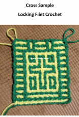 Lissa Conley Designs - Lissa Conley - Cross Sample Locking Filet Crochet - Free