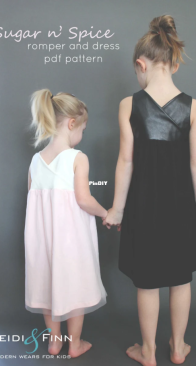 Heidi and Finn - Sugar n Spice Romper and Dress - Sizes 12m-12 y