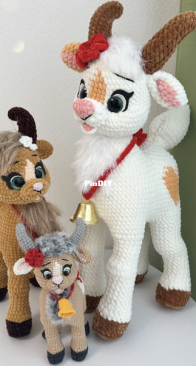 Crochet Toys Pattern AU / Evgenia knitted toys - Evgenia Gavrilova - Goat