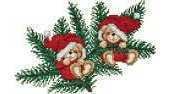 Ellen Maurer Stroh EMS - Santa Bear Baby Duo