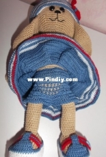 bunny in nautical style