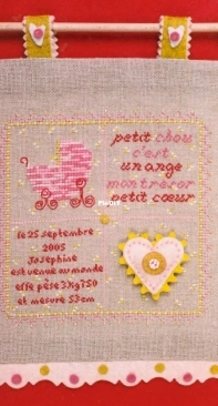 Atelier des Abcedaires - BM19 - Mon Petit Coeur Rose