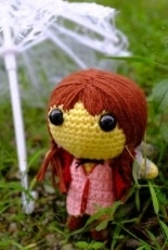 BubbleStar Amigurumi - Baburu Star - Jwens - Aerith Gainsborough - Final Fantasy VII
