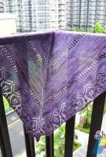 Fiery Salsa Shawl