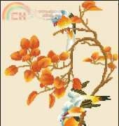 KCO 612219  Chrysanthemum and Birds
