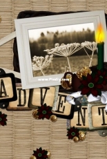 Digital scrapbooking - advent