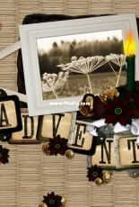 Digital scrapbooking - advent