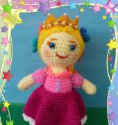PRINCESA RAPUNZEL - Patrón Adaptado