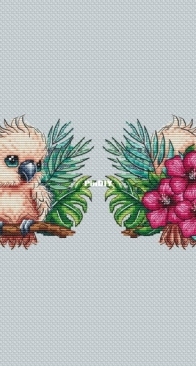 Cockatoos. Babies. By Anna Gaptullina