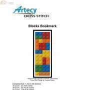 Artecy Cross Stitch - Blocks Bookmark