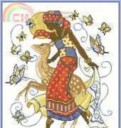 African Lady by Lesley Teare from The World of Cross Stitching TWOCS 167 XSD