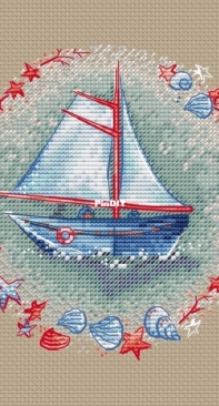 Magic Stitch - Sailing Ship by Nadezhda Nagornaya