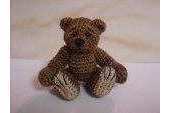 Thread BEAR 2 (Little Brown Bear) by Debbie Nicholas of deBBitty bears