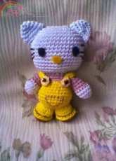 Zan Crochet - Zan Merry - Hello Kitty - Free