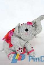 You Cute - Priscilla Ascuaga -Little Jyoti An Amigurumi Indian Elephant - Free