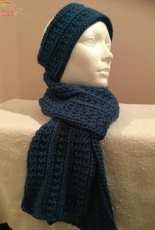 Margaret Fischer - Starry Night Star Stitch Scarf and Headband - Free