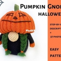 Happy Dolls Handmade - Lucy Magic Pattern - Julia /Kate - Negovorina - Pumpkin gnome