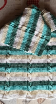 Baby blanket striped by Dollorosa Dollorosa-English-French Free