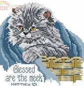 Blessed Are from Jeanette Crews Designs 172 Cattitudes the Second Litter PCS