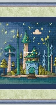 Mushroom Castle by Terehova Elina
