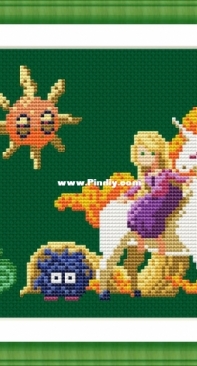 My Easy Stitch - Rapunzel Fantasy by Oly Krumax