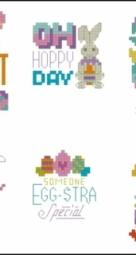 Easter Puns by Emma Congdon from Cross Stitch Crazy 266 PCS + XSD