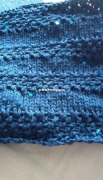 Midnight Sparkle Cowl by Almond Biscotti-Free