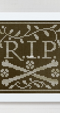 Modern Folk Embroidery - Dark Crosses - Requiescat In Pace  XSD + PCS