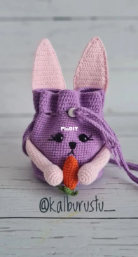 Kalburustu -  Rabbit Bag - Tavşan Çanta - Turkish