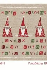 Lili Points N018 Merry Christmas PCS