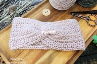 American Crochet  - Mistie Bush - Snow Bound Earwarmer
