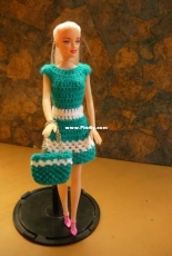 Maguinda Bolsón - Edith dress and bag set for dolls