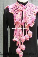 Faerie Garden Scarf by Lynn Swiriduk - Free