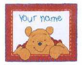 Designer Stitches A39 - Peeping Pooh
