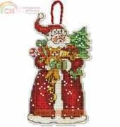 Dimensions 70-08895 Santa ornament