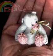 Edith Molina-  Amy Crochet Thread Bear