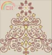 Alessandra Adelaide Needleworks AAN 225 - Christmas Tree 2 PCS + XSD