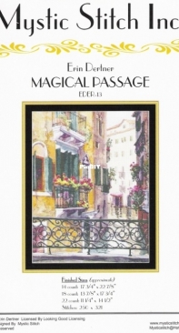 Mystic Stitch Inc. EDER-13 Magical Passage by Erin Dertner